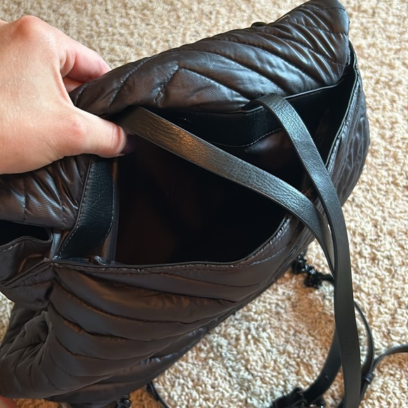 Rebecca Minkoff Edie Nylon Quilted Backpack – Black - Picture 10 of 12